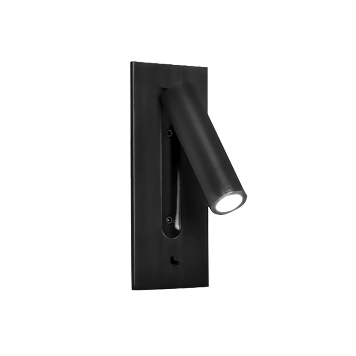 Απλίκα τοίχου led 100-265V 3W 3000K 110lm 30° CRI>80 IP20 μαύρη VK/04154/WA/B/W 64171-062126